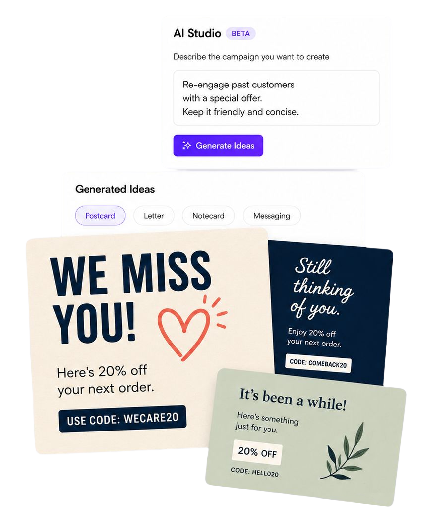 Thanks AI Studio creatives example
